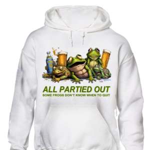 All Partied Out Hoodie