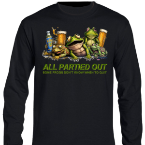 All Partied Out Long Sleeve Tee